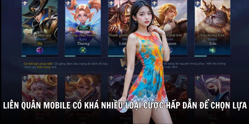 Liên Quân Mobile có khá nhiều loại cược hấp dẫn để chọn lựa